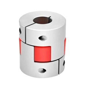 D20*L25 Flexible Shaft Coupling, 6mm to 6mm Bore, Aluminum Plum Connector for 3D Printers, CNC Machines, and Servo/Stepper Motors