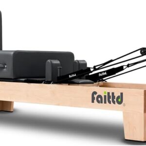 Pilates Reformer,Pilates Reformer Equipment with Reformer Accessories, Reformer Box, Padded Jump Board, Reformer Pilates Machine for Home Workouts