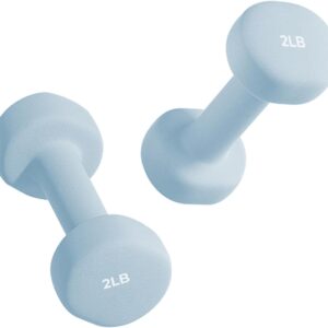 Fitness Dumbbells, Weights Dumbbells Set of 2，Anti-Roll，Non-Slip Weights for Home Gym，Hand Weight for Strength Training2