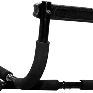 Body Sport 3-in-1 Pull-Up Bar for Doorway, Upper Body Fitness Workout Bar – 300 lb. Max Limit, Multi-Grip Exercise Bar – Portable Fitness Trainer for Home Gym