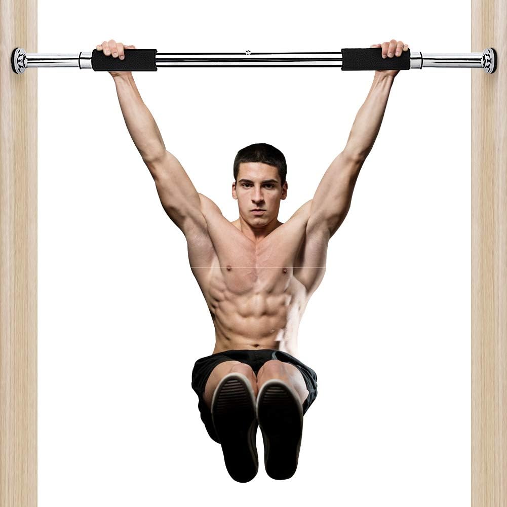 Doorway Pull Up Chin Up Bars for Doorway, Adjustable 24.5 to 36 Inches Upper Body Workout Rod Heavy Duty Home Gym Exercise Fitness Door Exercise Bars - Image 2