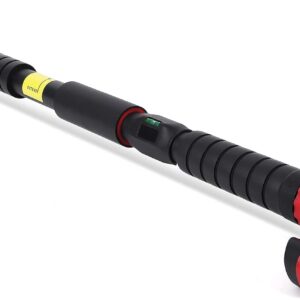 Pull Up Bar for Doorways, Strength Training Upper Body Workout Chin Up Bar with Level Meter and Adjustable Width, Portable Pull-Up Bars, No Installation Required, Max Load 440 LBS