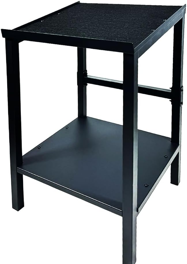 Black Heavy Duty Adjustable Dumbbell Stand & Kettlebell Stand - Adjustable Dumbbell Weight Rack, Weight Stand for Dumbbells, Weight Rack for Home Gym with Non-Slip Base, Anti-Tip Safety & Space-Saving Design - Image 6