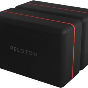 Peloton Yoga Blocks | Set of Two EVA Foam Blocks for Beginner and Advanced Yoga, 9 x 6 x 4 inches