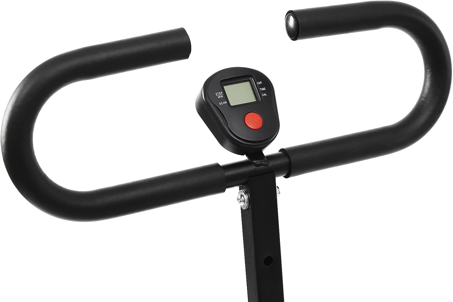 Squat Assist Trainer, Adjustable Squat Machine Trainer Rowing Machine, Foldable Ride & Rowing Machine with LCD Display, 264LBS Loading Capacity for Glutes & Legs Workout, Black - Image 4
