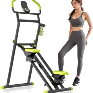 2025 Upgrade Stair Stepper, Stair Stepper with Handlebar, Stair Climber, Stair Master with 400LBS Loading Capacity with Three-Speed Resistance adjustme