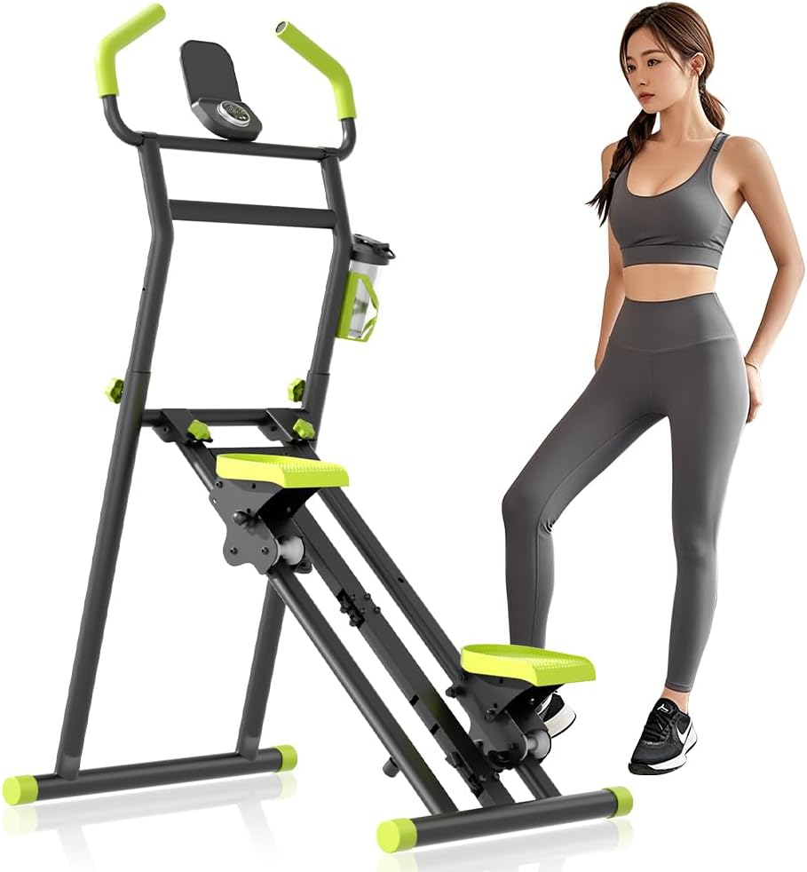 2025 Upgrade Stair Stepper, Stair Stepper with Handlebar, Stair Climber, Stair Master with 400LBS Loading Capacity with Three-Speed Resistance adjustme
