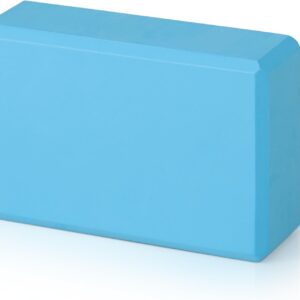 Generic Yoga Block, Supportive High-Density EVA Foam, Non-Slip Exercise Bricks with Beveled Edges for Pilates, Meditation, Yoga Accessories for Stability, Balance, Stretches