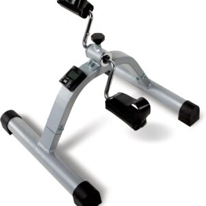 Marcy Under Desk Mini Pedal Leg and Arm Exercise Cycle with Adjustable Magnetic Resistance Physical Therapy Leg Exercisers
