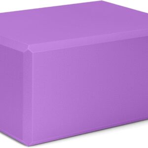Yoga Block, Large Yoga Block 9x6x4 Inches, Sturdy Yoga Foam Blocks, High Density & Non Slip Surface for Yoga, Pilates & Stretching, Fitness Accessories for Stability & Balance