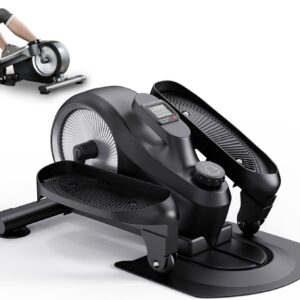 Under Desk Elliptical，Elliptical Exercise Machine While Standing or Seated for Seniors Elderly, Ellipse Leg Exerciser As Seen On Tv, Leg Workout Equipment for Home/Office
