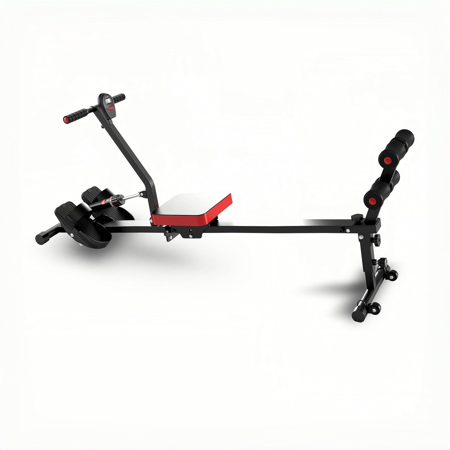 Rowing Machine for Home, Magnetic Rower Machine with Quiet Resistance, Foldable Rower for Home Use, Burn Fat & Sculpt Muscles