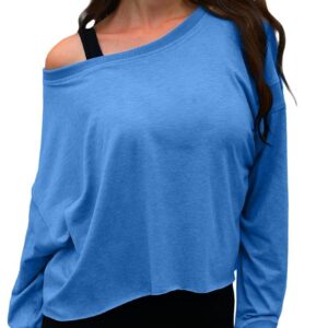 UNIANKIYA Open Back Workout Tops for Women Long Sleeve Cropped Athletic Clothes Gym Running Yoga Low Impact Sports T Shirts