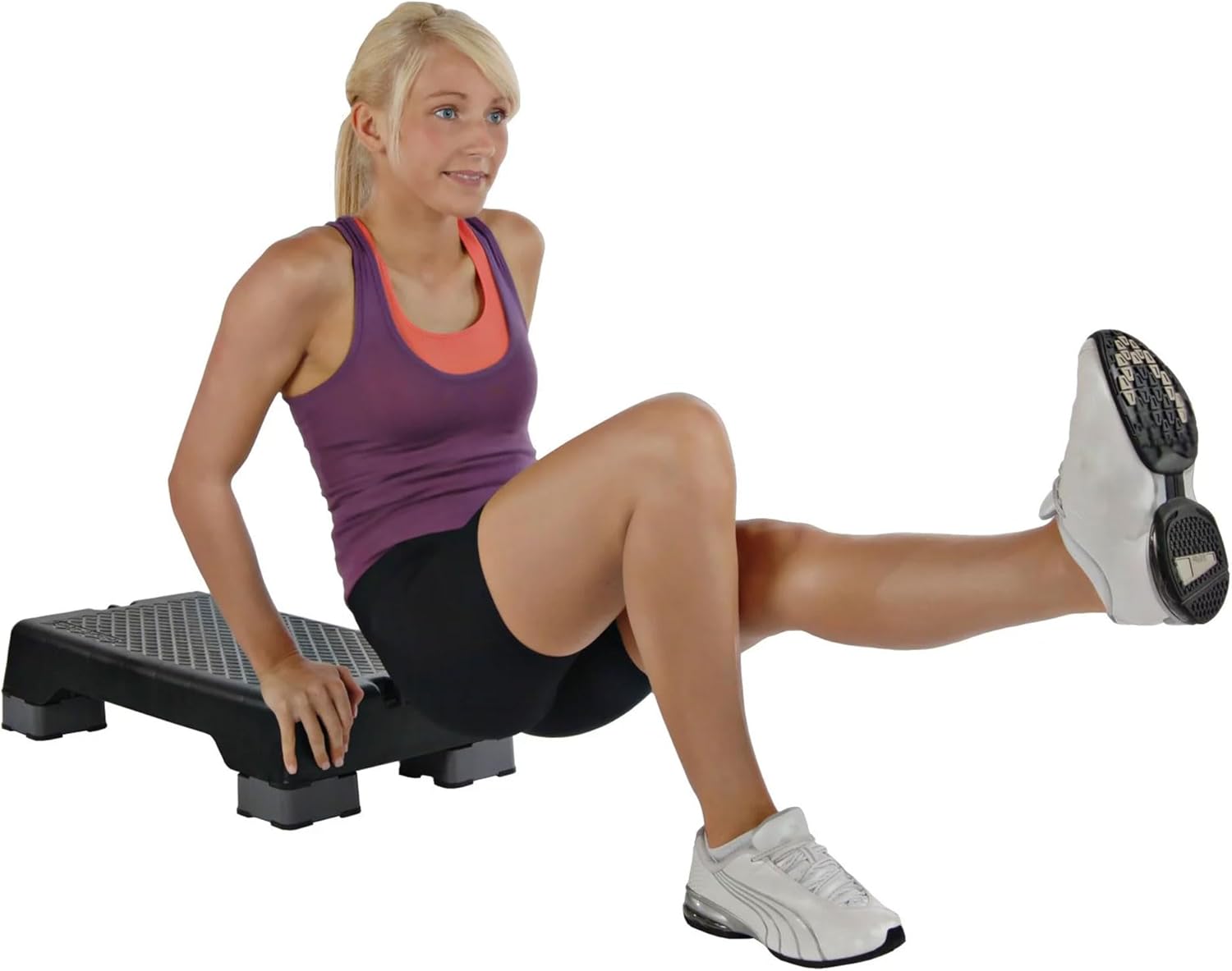 Stamina Aerobic Step with Portable and Lightweight Construction for Fitness, Sports, and Outdoor and Indoor Recreation - Image 6