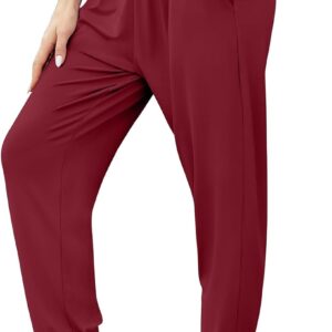Gracyoga Women’s Yoga Joggers Pants Casual Loose Workout Sweatpants Comfy Lounge Pants with Pockets