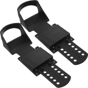 1 Pair of Versatile Rowing Machine Pedal Rowing Machine Foot Pedals Exercising for Workout Gym Sports
