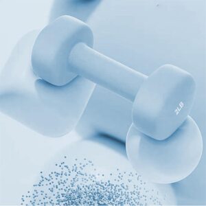 Fitness Dumbbells, Weights Dumbbells Set of 2，Anti-Roll，Non-Slip Weights for Home Gym，Hand Weight for Strength Training2