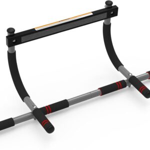 leikefitness Pull-Up Bar For Door Frame Adjustable Portable Upper Body Fitness Workout For Home Gyms