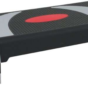 ZENY 31’’ Aerobic Step Platform, Adjustable Exercise Workout Stepper with Stable Risers, Stand Up Steppers for Exercise at Home, Fitness Equipment for Home Gym