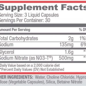 Purus Labs NOXygen Liquid Capsules Pre-Workout Accelerator | Nitric Oxide Pump Pills | Blood Flow & Oxygen Amplifier | 30 Servings, 90 Capsules