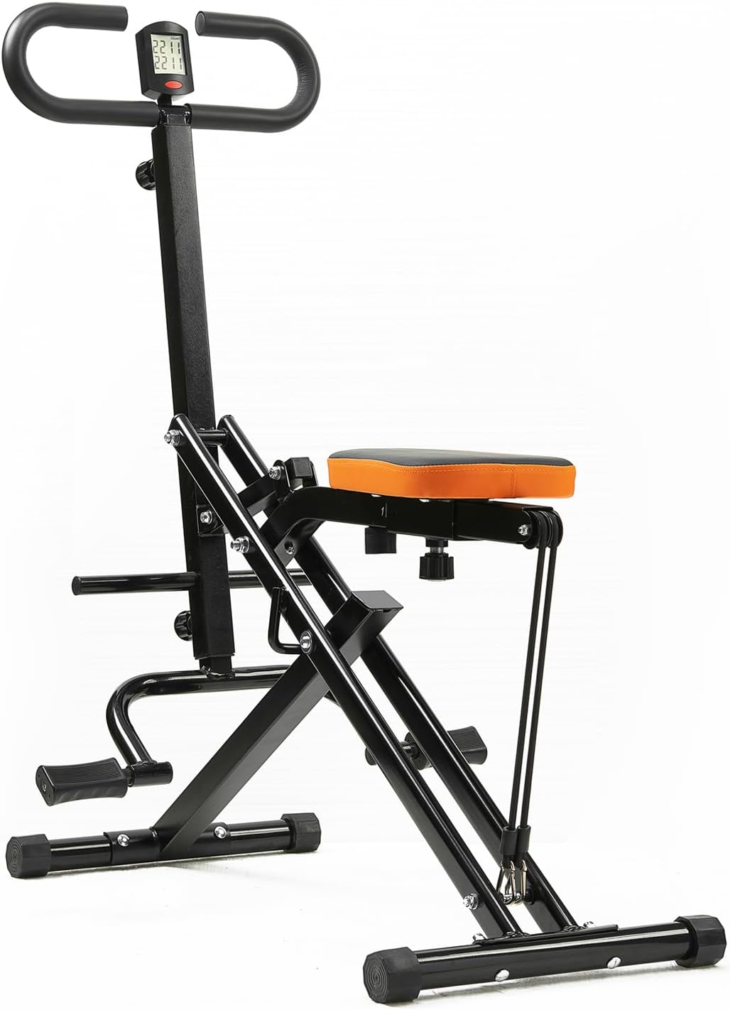 Squat Machine for Home, Squat Ride / Rowing Machine with Adjustable Resistance, Foldable Exercise Equipment, Glute & Leg Cardio Workout Machine - Image 8