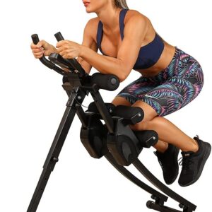 Ab Machine Multi-Functional Exercise Equipment for Home Gym, Height Adjustable Abs Workout Equipment