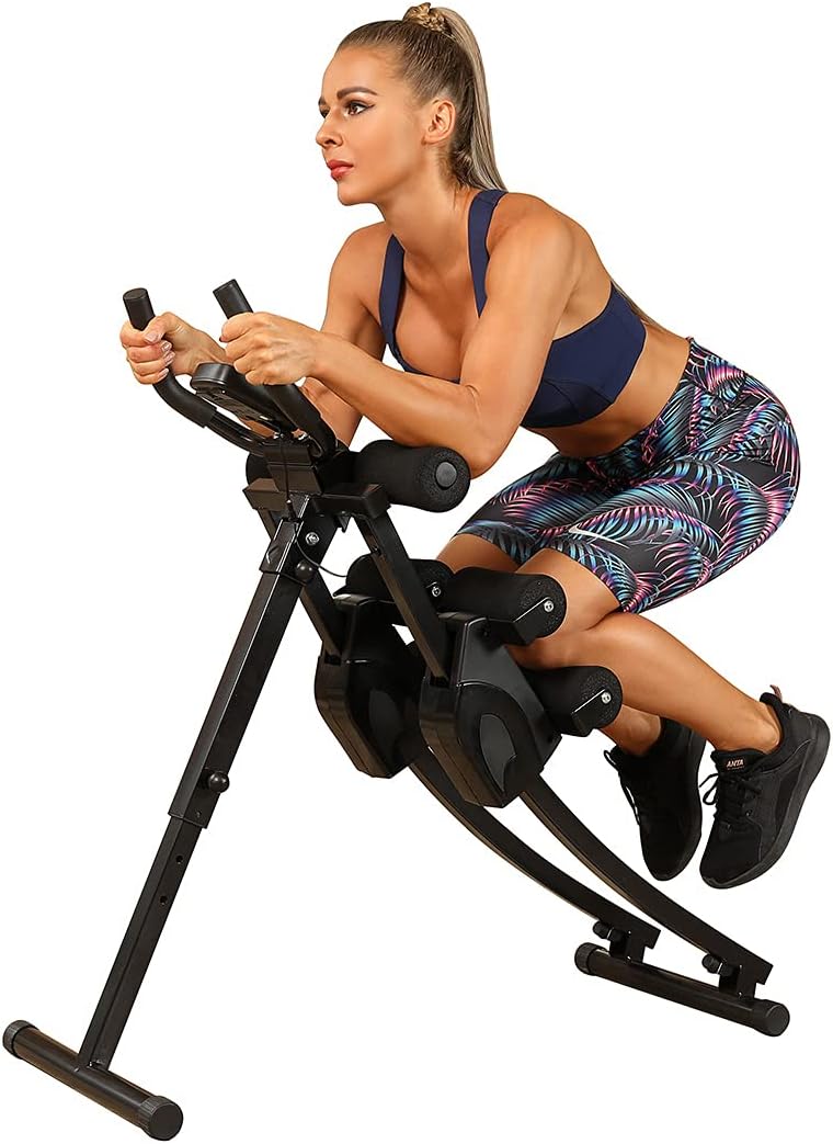 Ab Machine Multi-Functional Exercise Equipment for Home Gym, Height Adjustable Abs Workout Equipment - Image 2