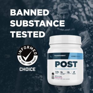 Transparent Labs Post – Post-Workout Recovery Muscle Builder with L-Glutamine, Beta-Alanine and BetaPure Betaine Anhydrous for Muscle Recovery and Muscle Building – 30 Servings, Strawberry Lemonade