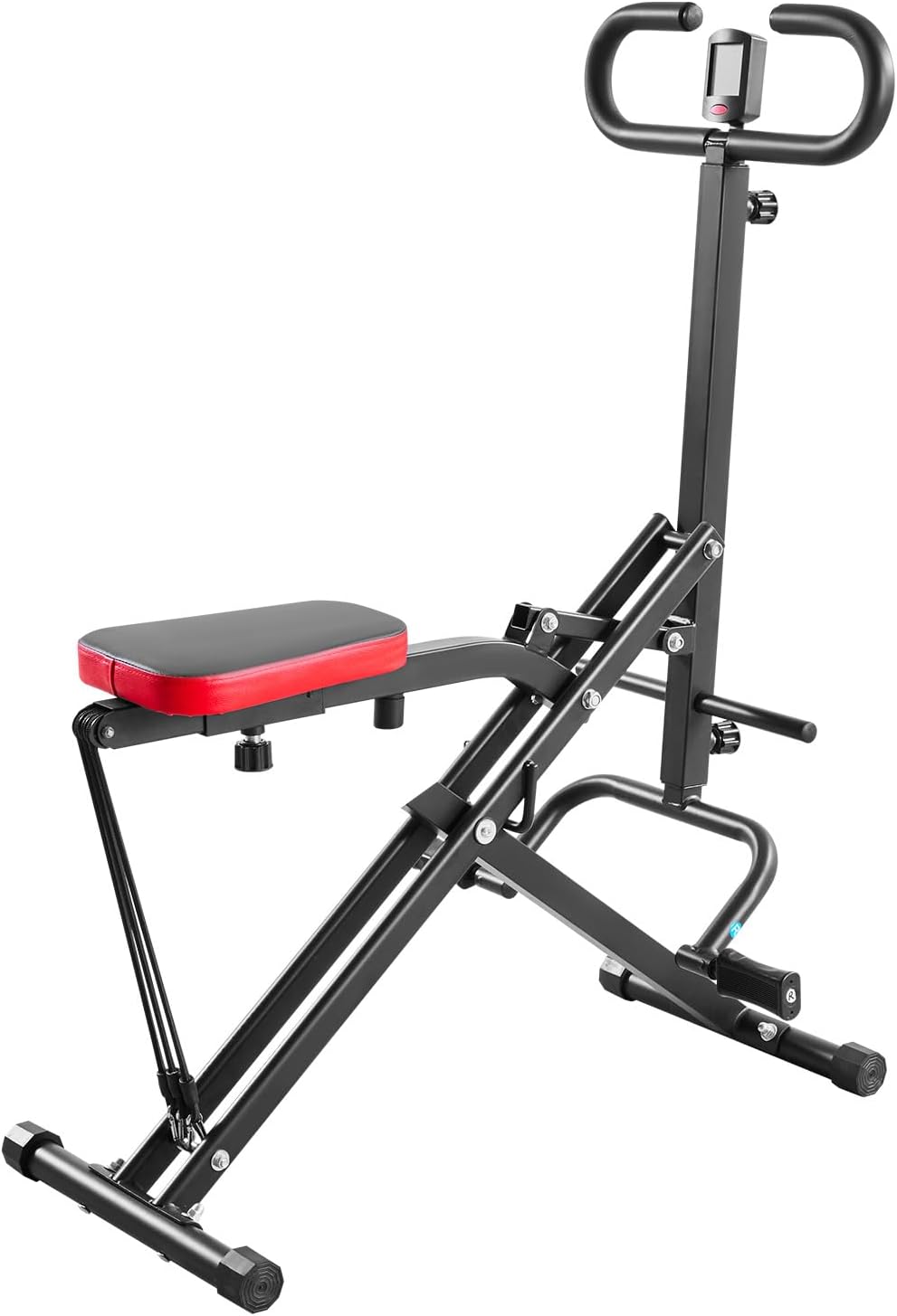 VEVOR Squat Machine, Deep Squat Rowing Machine for Home, Easy Setup & Foldable Exercise Equipment, Glute Trainer Machine with 3 High-Strength Resistance Bands, Glutes & Leg Home Workout Machine - Image 9
