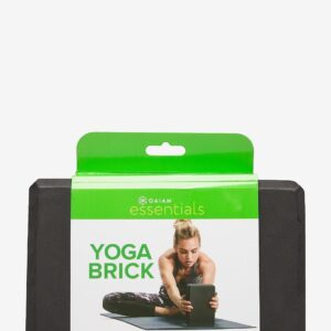 Gaiam Essentials Yoga Brick EVA Foam Block Accessories for Yoga, Meditation, Pilates, Stretching – 2 Pack