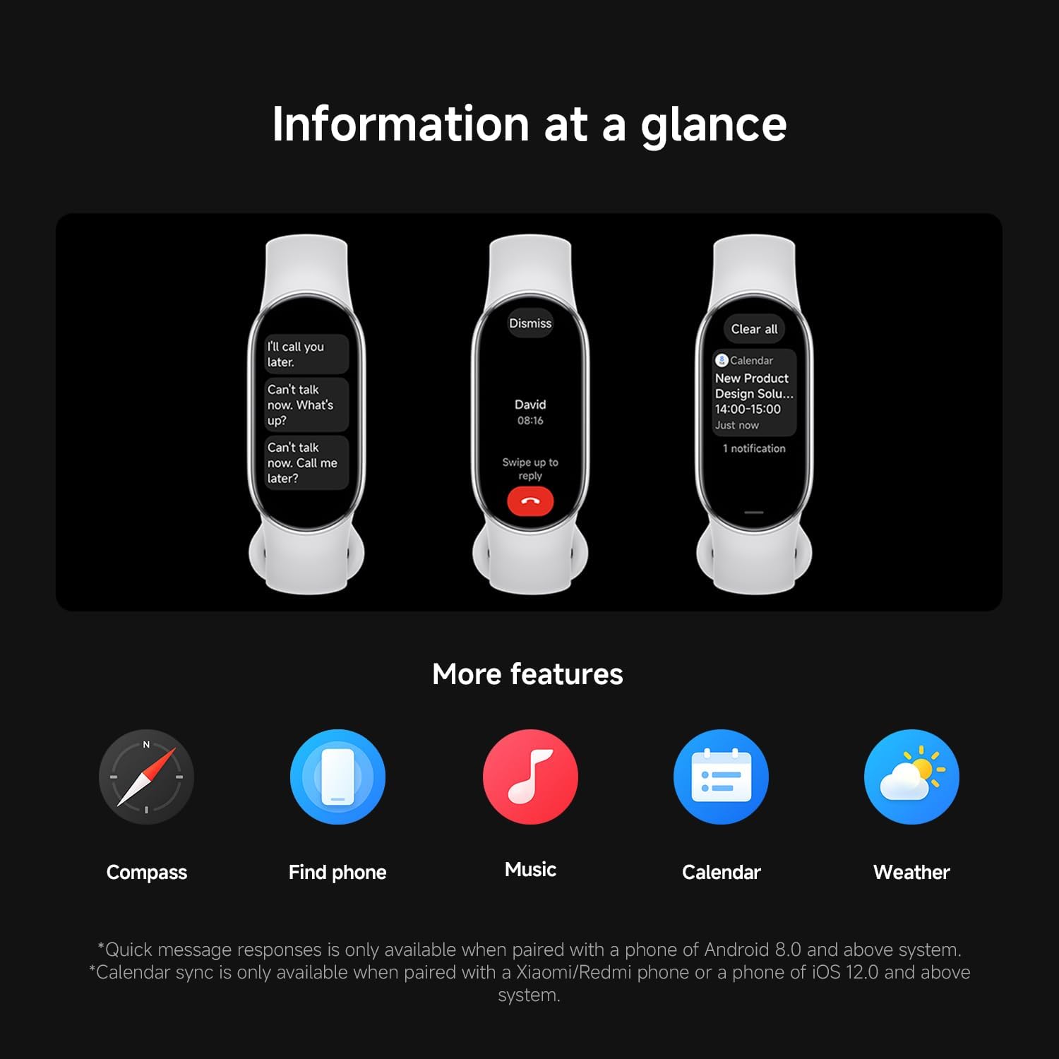 Xiaomi Mi Smart Band 10 (2025) Global Version - 1.72" AMOLED Display | 21 Days Battery Life | Touchscreen, Multi-Sport Tracker, Activity Tracker, Heart Rate Monitor | BT5.4 - (Midnight Black) - Image 15