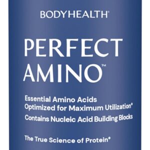 BodyHealth PerfectAmino Tablets (150 ct), Essential Amino Acid with BCAAs + Lysine, Phenylalanine, Threonine, Methionine, Tryptophan, Supplement for Muscle Mass Production, Recovery & Strength