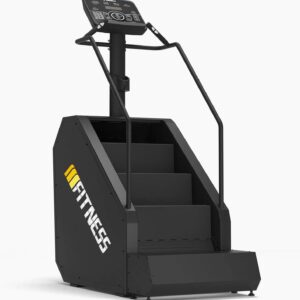 Stair Stepper with Auxiliary Ladder, Commercial Grade Stair Climber Exercise Machine,15 Speed Levels Stepping Machine for Cardio and Lower Body Workouts, 660LBS, 15-164 Steps/Minute