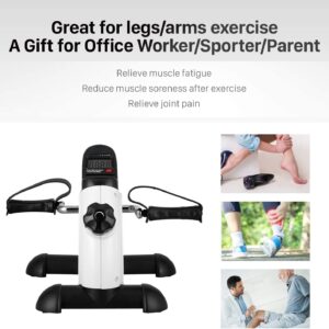 Mini Exercise Bike, Uten Under Desk Bike Pedal Exerciser, Peddler Exerciser