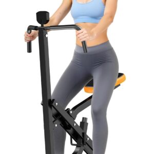 MR. CAPTAIN Squat Rowing Machine for Home Workout, LCD Monitor, Low-Impact Workout, Adjustable Seat