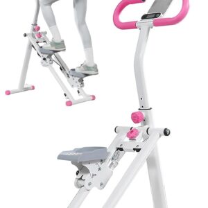 Stair Stepper for Home – Vertical Climber Workout Machine with Stable Frame, Adjustable Handlebar for Full-Body Exercise