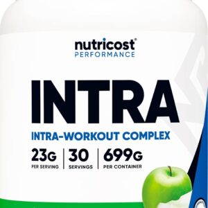 Nutricost Intra Workout Powder, 30 Servings (Green Apple) – Non-GMO, Gluten-Free Supplement
