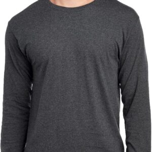 Jerzees Mens Dri-Power Cotton Blend Long Sleeve Tees, Moisture Wicking, Odor Protection, UPF 30+, Sizes S-3x