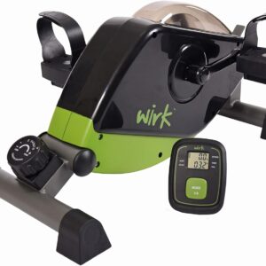 Stamina Wirk Under Desk Exercise Bike – Fitness Bike with Smart Workout App – Mini Elliptical Under Desk Bike for Home Workout