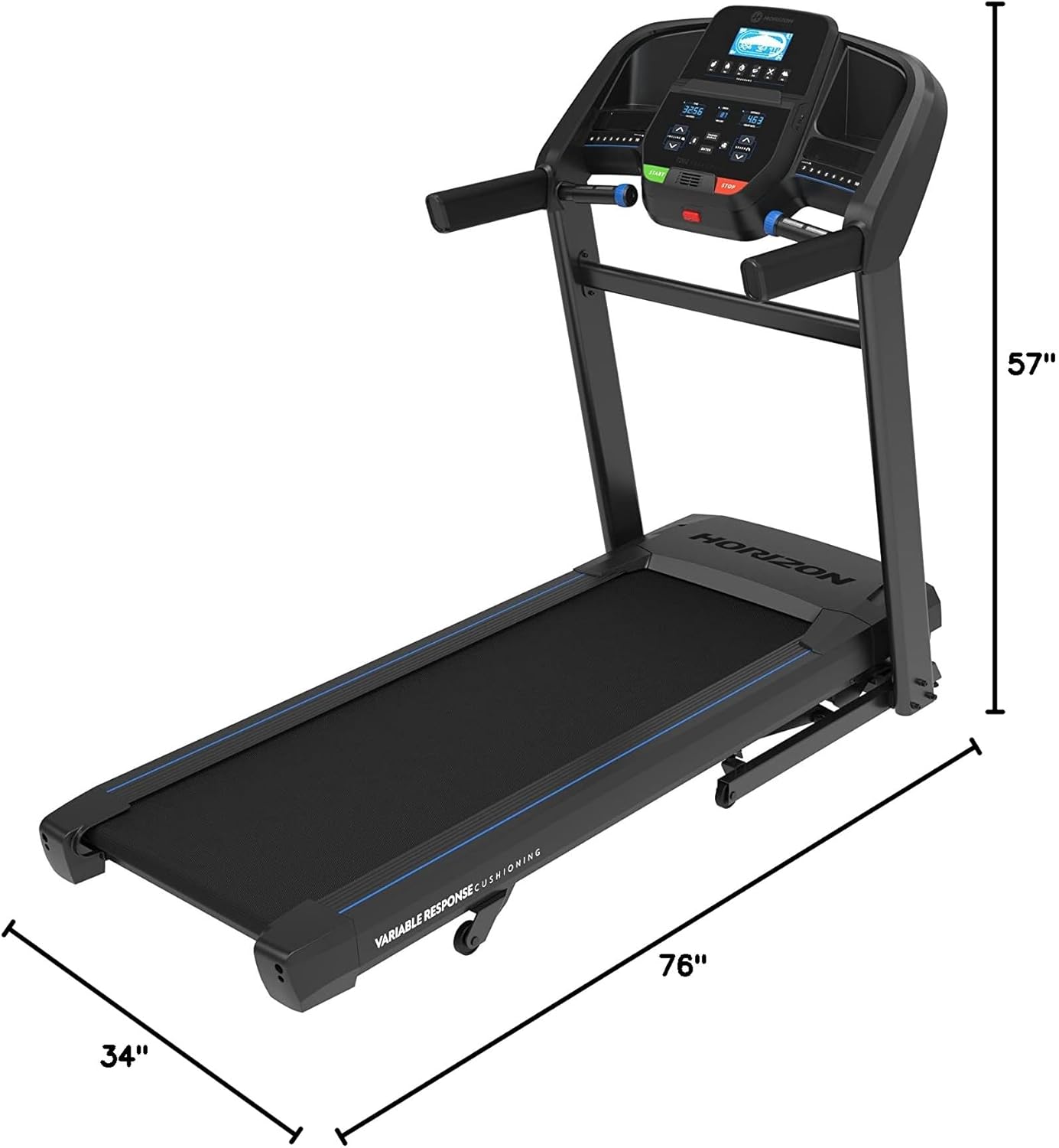 Horizon Fitness Folding Treadmill - Image 8