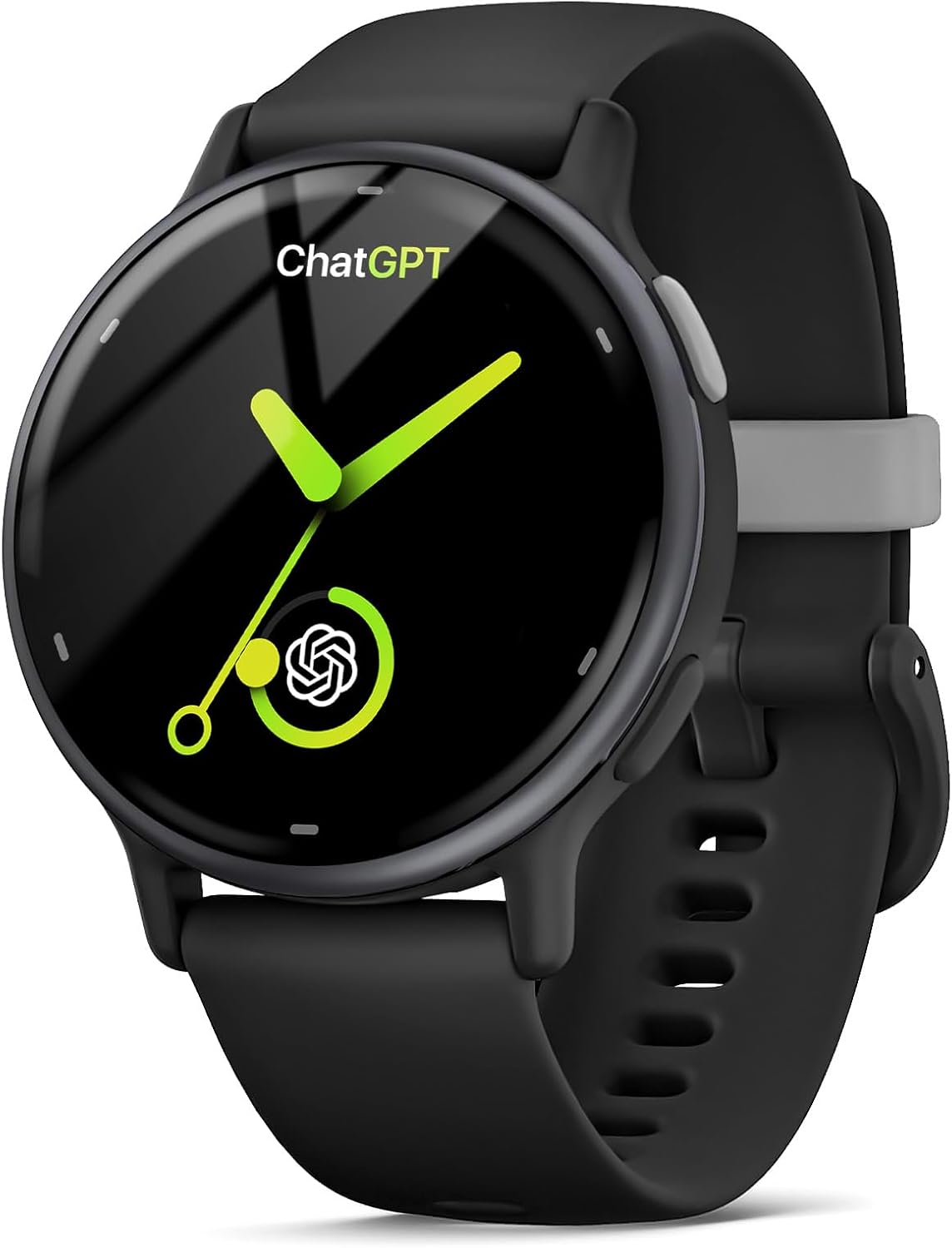 AI Translator Watch,Language Translator Device,Heart Rate & Sleep Monitor, AMOLED Display, Titanium Alloy Waterproof, Multi-Sport Modes,Black