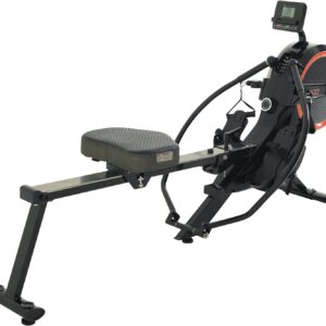 Women’s Health Men’s Health Women’s Health Men’s Health Bluetooth Dual Handle Rower Rowing Machine with MyCloudFitness App (1678), Black