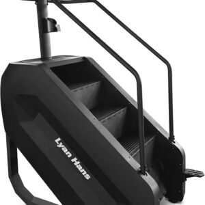 Stair Stepper with LED Screen, Commercial Grade Stepper Machine, Stepmill for Exercise at Home, Stair Climber for Cardio and Lower Body Workouts, 15 Speed Levels, 660LBS Capacity, 15-165 Steps/Minute