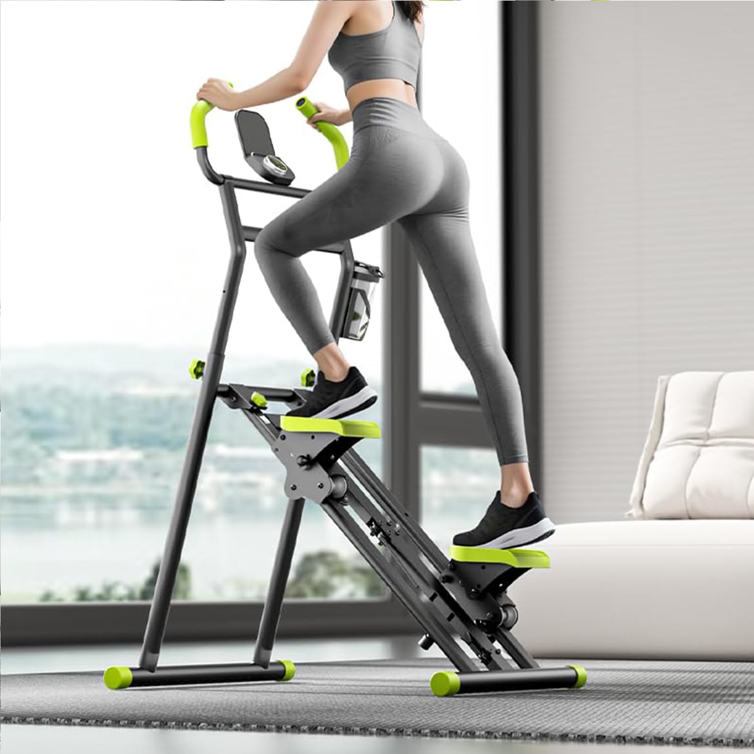 2025 Upgrade Stair Stepper, Stair Stepper with Handlebar, Stair Climber, Stair Master with 400LBS Loading Capacity with Three-Speed Resistance adjustme - Image 7