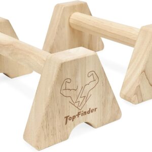 Calisthenics Bars, PushUp Bar Handstand Blocks,Parallel Bars for Calisteniamadera L Sit Bars Gymnastics Equipment