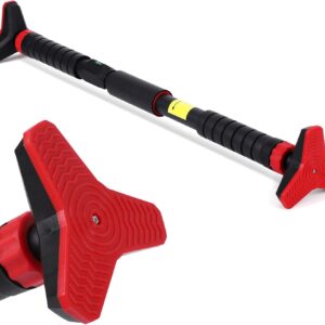 Pull Up Bar for Doorway, Strength Training Pull-up Bars, No Screws, No Installation Required, Max Load 440 LBS Chin Up Bar With Level Meter and Adjustable Width for Home Gym Upper Body Workout