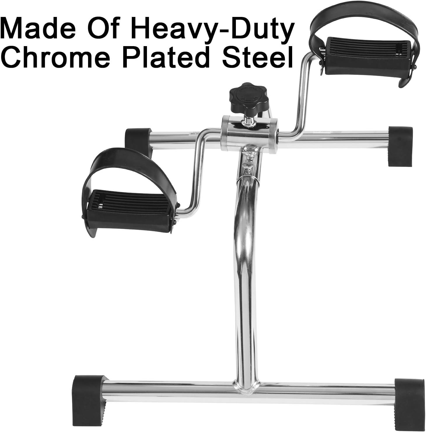Carex Under Desk Pedal Exerciser - Compact Exercise Equipment for Arms and Legs - Great for Elderly, Seniors, Disabled or Office Use - Image 6
