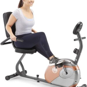 Marcy Recumbent Exercise Bike with Resistance ME-709