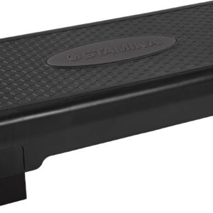 Stamina Aerobic Step with Portable and Lightweight Construction for Fitness, Sports, and Outdoor and Indoor Recreation