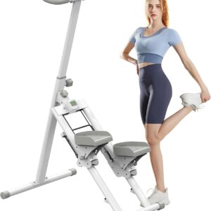 Stair Stepper for Home,Stair Climber Foldable,Large Pedal Vertical Climber Machine for Full-Body Workout,Steppers for Exercise at Home with 300LBS Loading Capacity